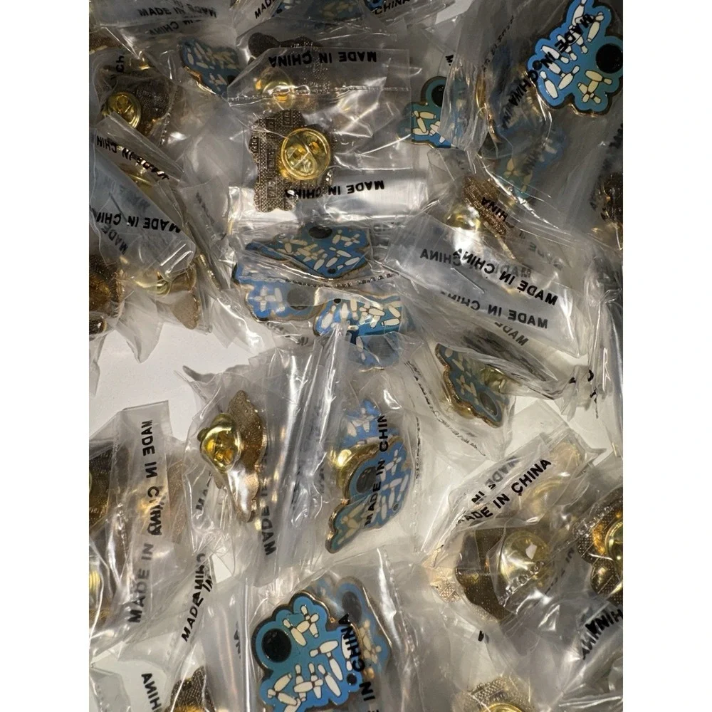 Bulk Lot 205 Funny Bowling Enamel Pins Wholesale Reseller Job Lot 